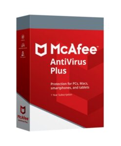 McAfee AntiVirus Plus (1 Year / 3 Devices)